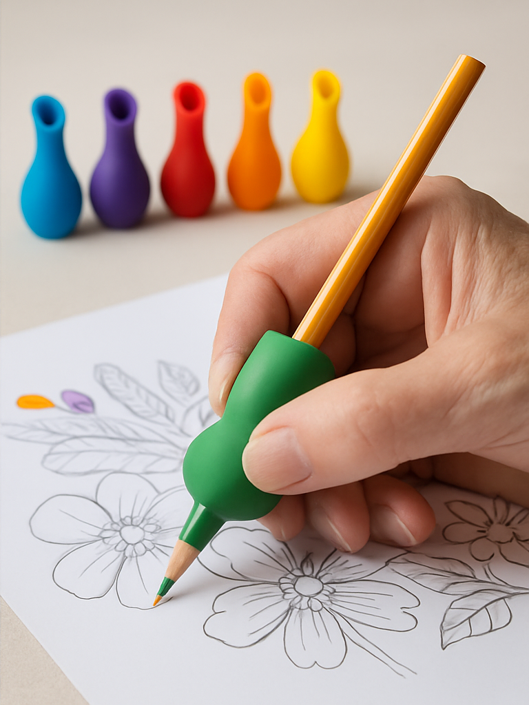 Silicone Pencil/Crayon holder
