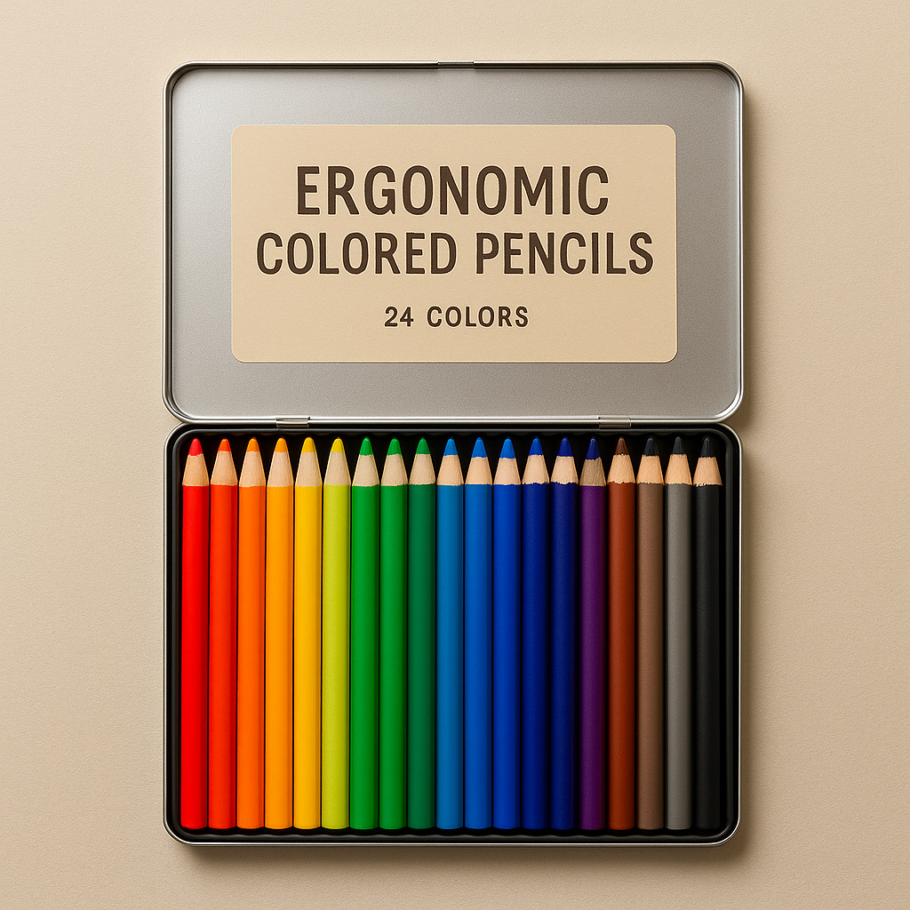 Ergonomic Colored Pencil set