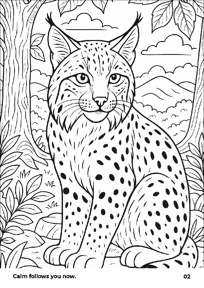 Wildlife Wonders Coloring Book